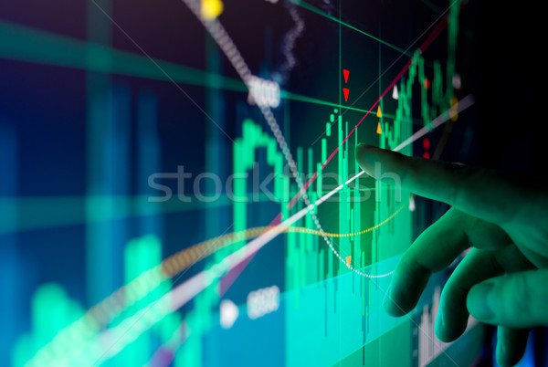 Financial Stock Market Data Stock photo © solarseven