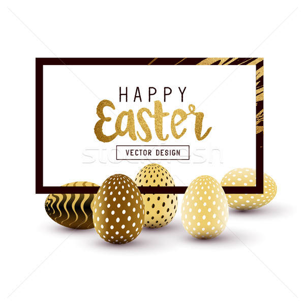 abstract Easter Frame Design Stock photo © solarseven