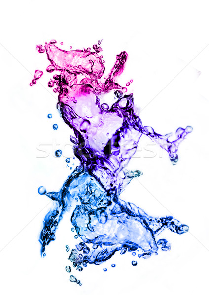 Csobbanás színes fürdő csobbanás szín friss Stock fotó © solarseven