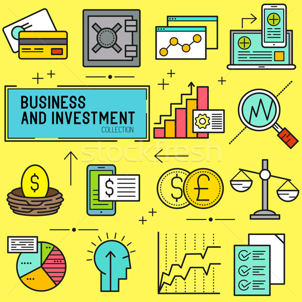 Business and Investment Vector Stock photo © solarseven