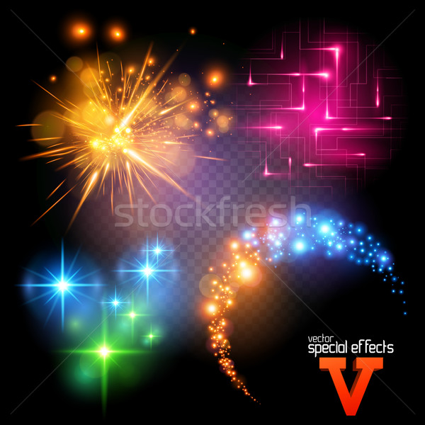 Vector Special Effects Set 5 Stock photo © solarseven