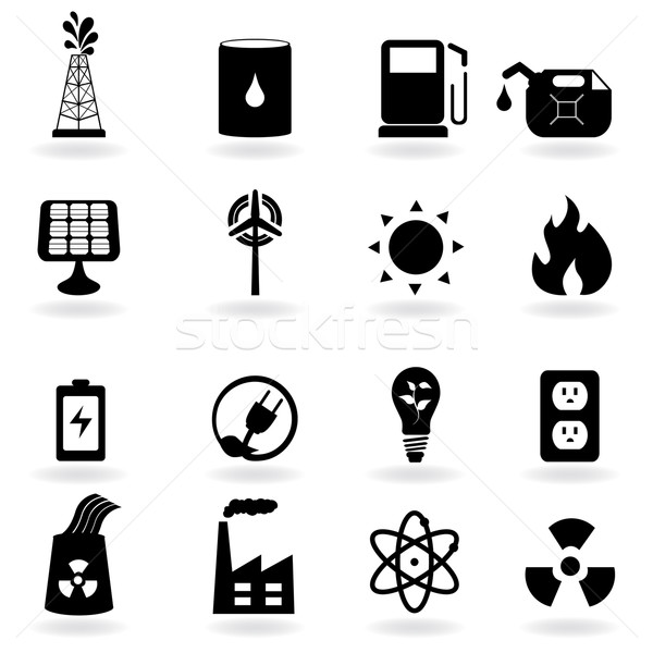 Eco, clean energy and environment Stock photo © soleilc