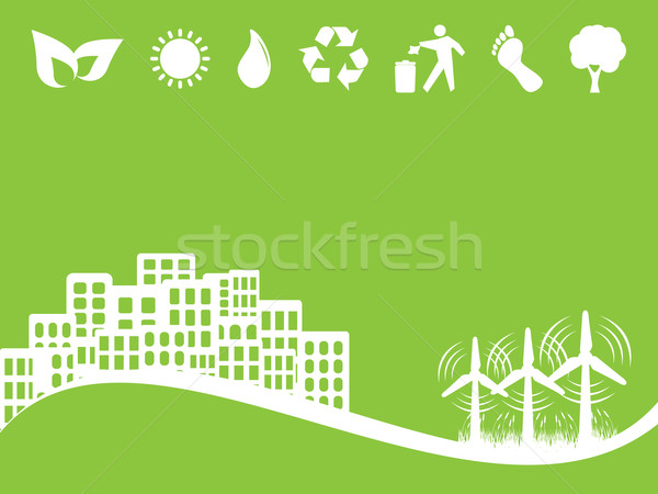 Environment and Eco Symbols Stock photo © soleilc