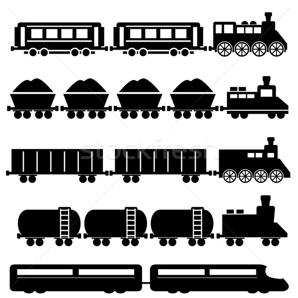 Train and railroads Stock photo © soleilc