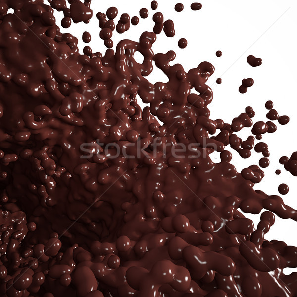 Сток-фото: шоколадом · горячей · жидкость · искусства · конфеты · приготовления