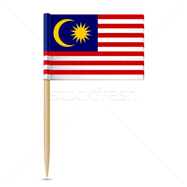 Flag of Malaysia toothpick Stock photo © sonia_ai