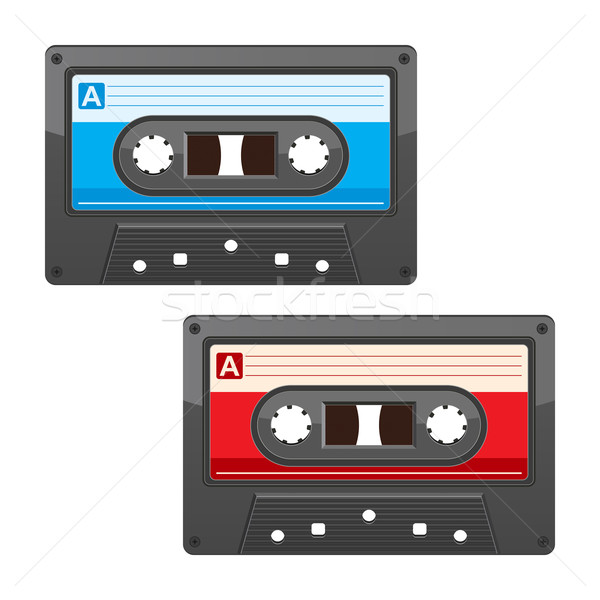 Stock photo: cassette tape