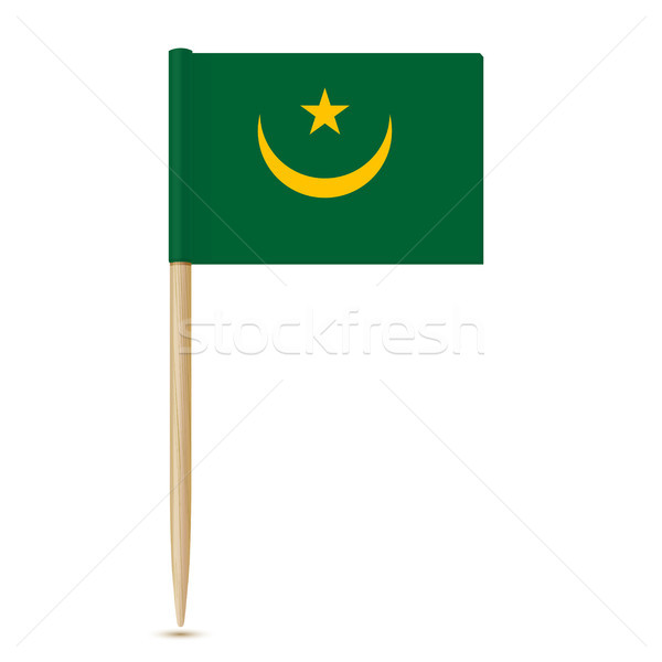 флаг Мавритания карта фон знак путешествия Сток-фото © sonia_ai