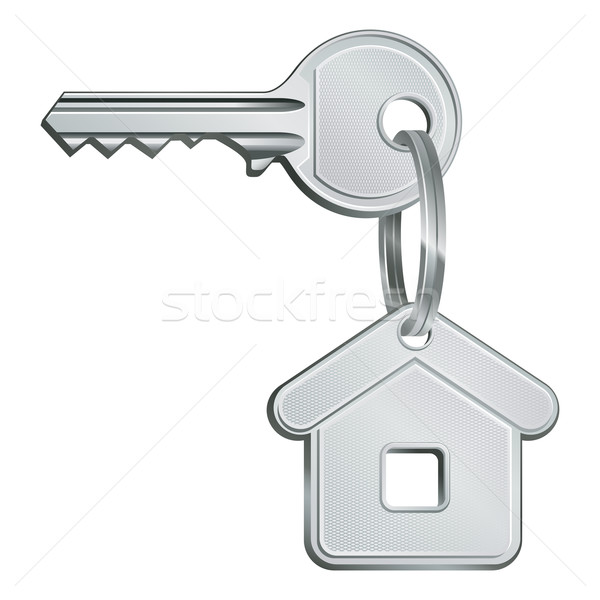 Casa chiave home porta sicurezza mercato Foto d'archivio © sonia_ai