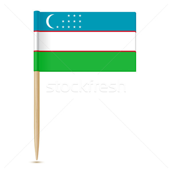 Flag of Uzbekistan Stock photo © sonia_ai