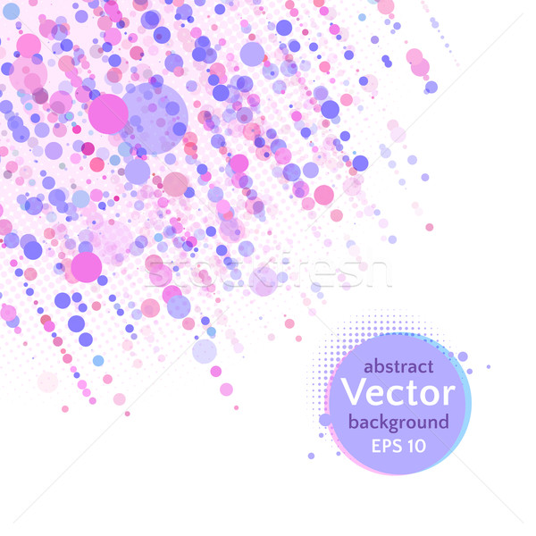 Stock foto: Vektor · hellen · Wasser · Design · Hintergrund · Farbe