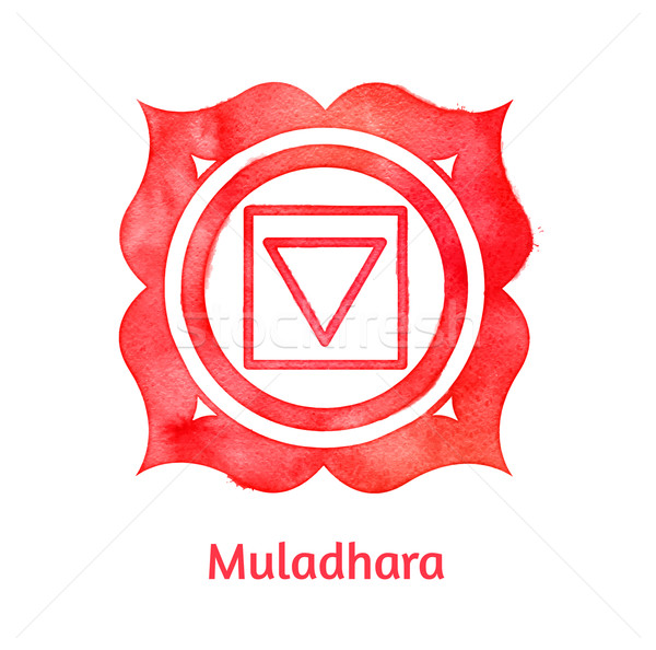 Muladhara chakra. Stock photo © Sonya_illustrations