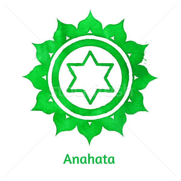 Anahata chakra.  Stock photo © Sonya_illustrations