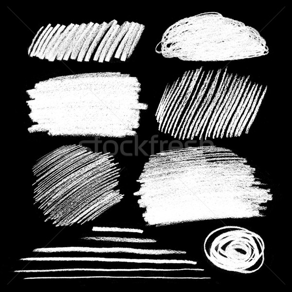 Chalked hatching textures Stock photo © Sonya_illustrations