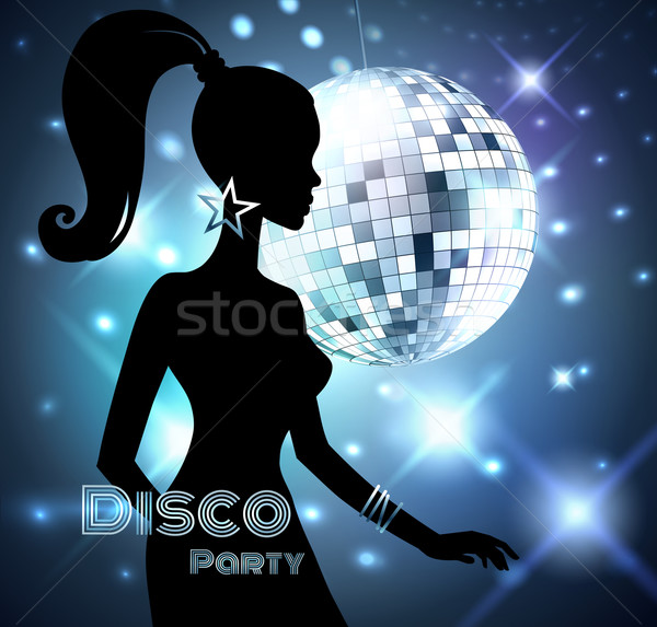 Disco Party invitation. Stock photo © Sonya_illustrations