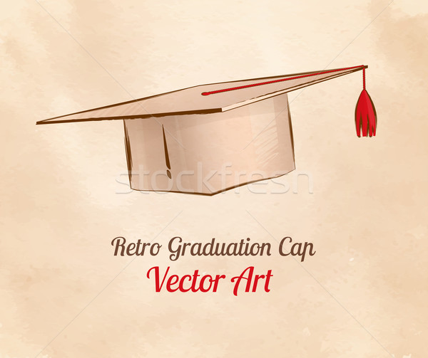 Graduation cap. Stock photo © Sonya_illustrations