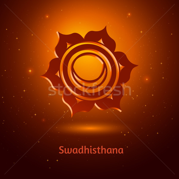 Swadhisthana chakra.  Stock photo © Sonya_illustrations