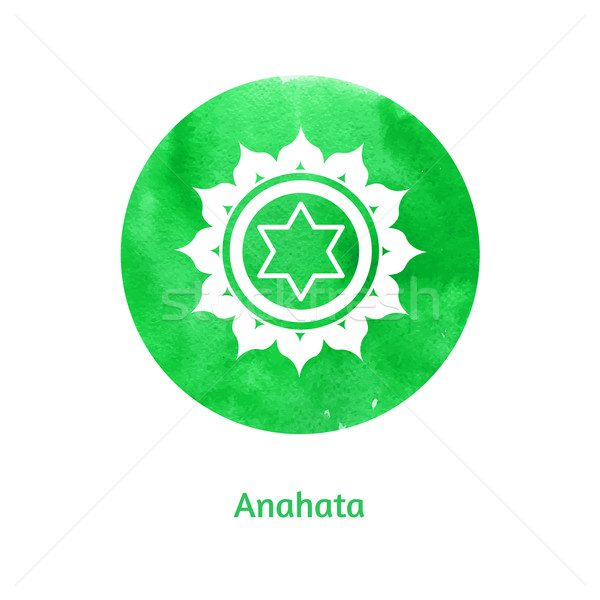 Anahata chakra. Stock photo © Sonya_illustrations