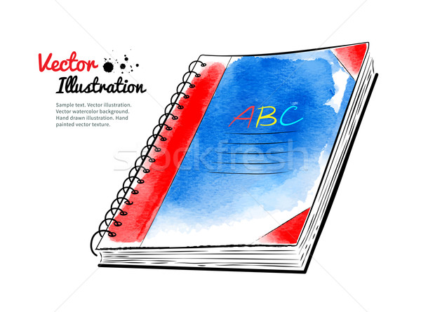 School notebook. Stock photo © Sonya_illustrations