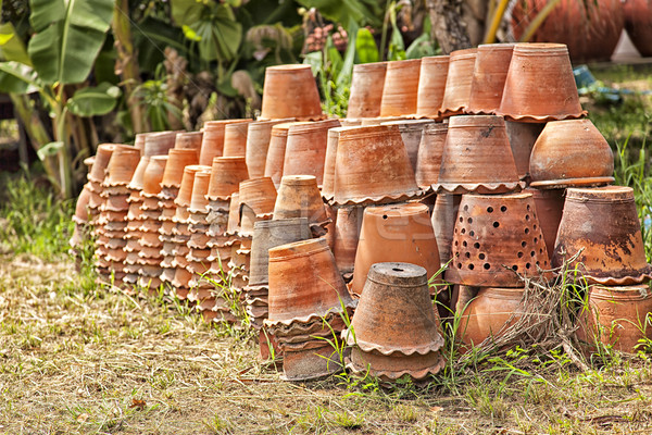 Grupy glina ceramiki obraz kolekcja Zdjęcia stock © sophie_mcaulay