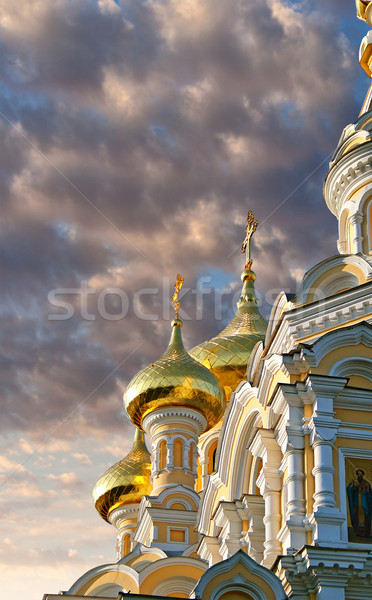 正統 大教堂 圖像 日落 日出 建築 商業照片 © sophie_mcaulay