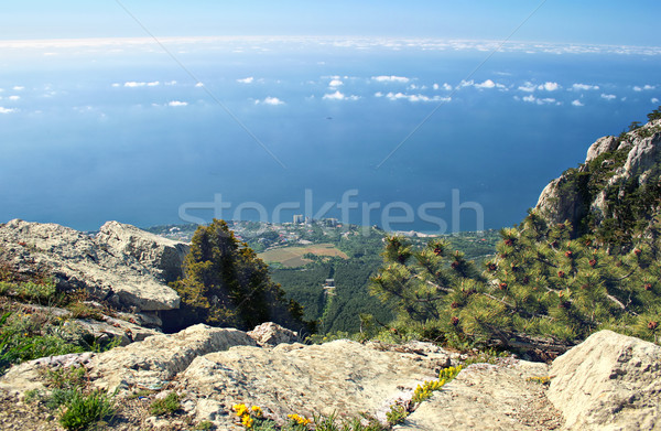 Stock photo: Aerial view of Yalta, Ukraine