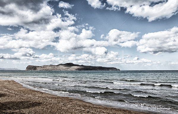 海灘 景觀 希臘 圖像 水 性質 商業照片 © sophie_mcaulay