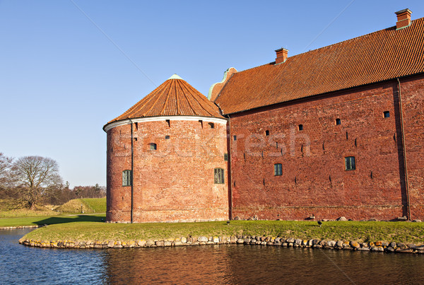 Citadel afbeelding laat middeleeuwse gebouw zomer Stockfoto © sophie_mcaulay