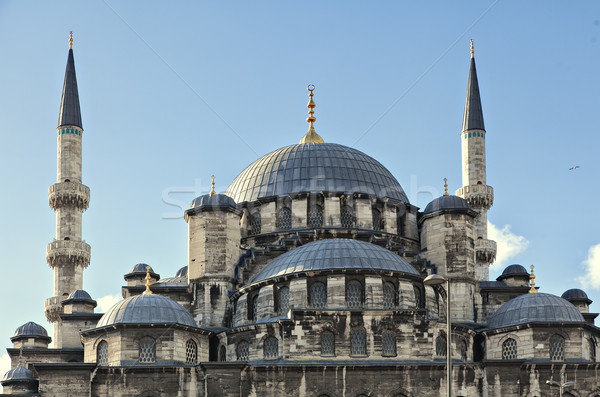 Mezquita vista turco ciudad Estambul edificio Foto stock © sophie_mcaulay