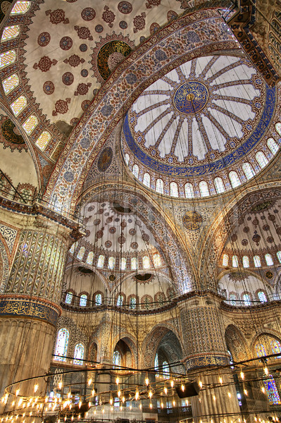 Blu moschea interni immagine shot Foto d'archivio © sophie_mcaulay