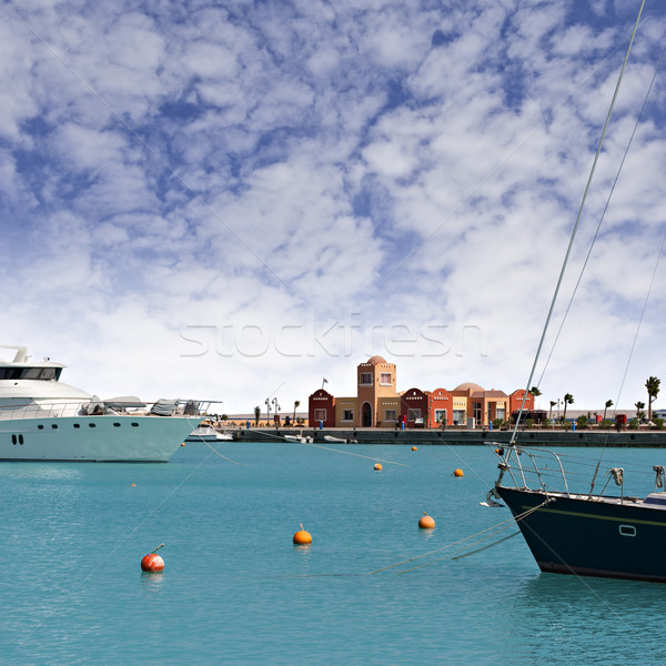 Nuovo marina immagine bellezza blu africa Foto d'archivio © sophie_mcaulay