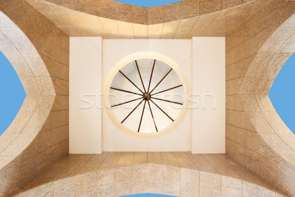 A beautiful detail of the underside of an Arabic archway Stock photo © SophieJames