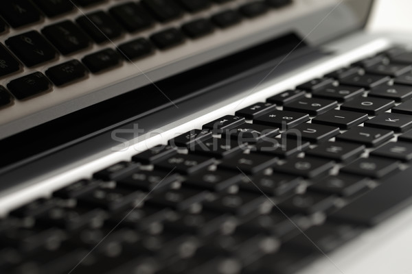 Keyboard of a beautifully designed modern laptop computer Stock photo © SophieJames