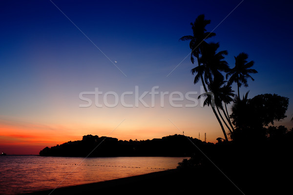 Sunset in Phuket, Thailand a very popular tourist destination Stock photo © SophieJames