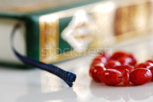 The Masbaha, also known as Tasbih with the Quran Stock photo © SophieJames