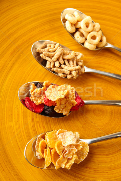 Diverso cereali per la colazione quattro grano colazione Foto d'archivio © soupstock