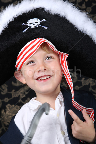 Stock photo: Pirate boy