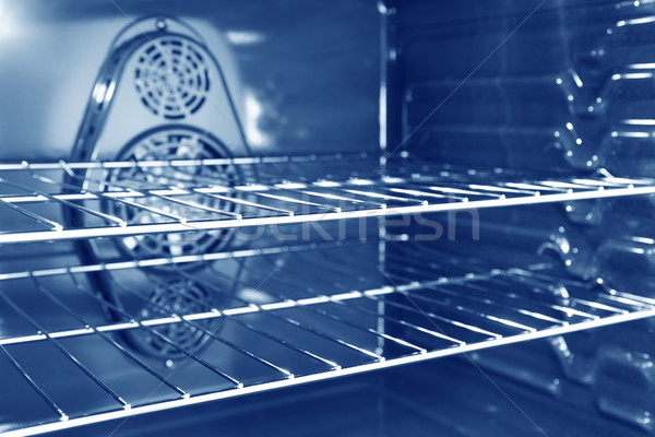 烤箱 室內 現代 鋼 清潔 商業照片 © soupstock
