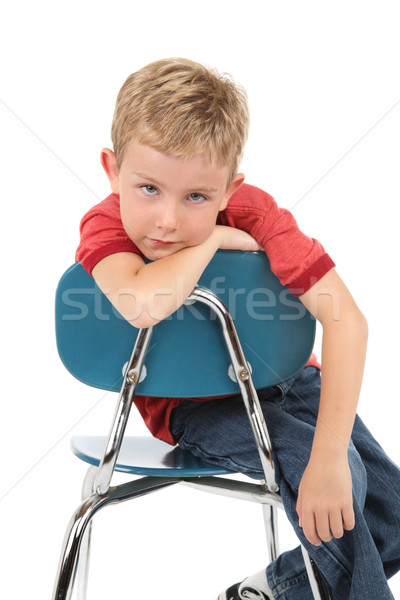 Bored child Stock photo © soupstock