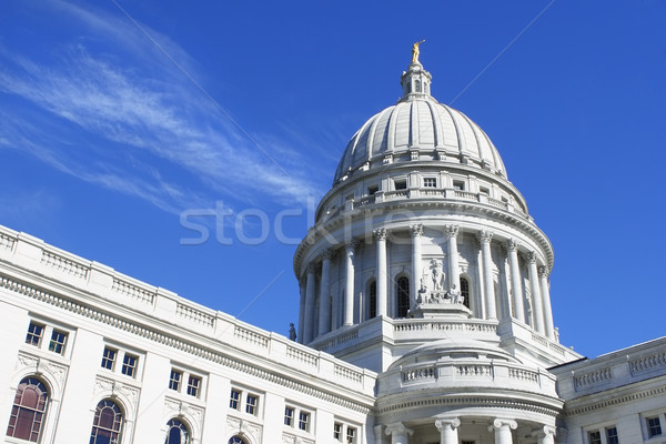 Capitol Dome, Madison, Wisconsin Stock photo © soupstock