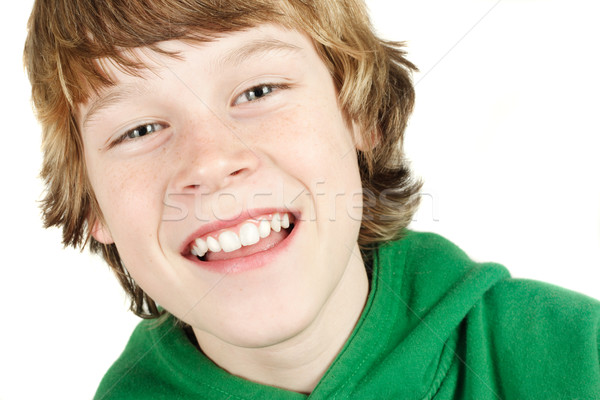 Smiling Teen boy Stock photo © soupstock