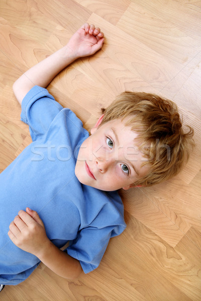 Grave ragazzo piano kid Foto d'archivio © soupstock