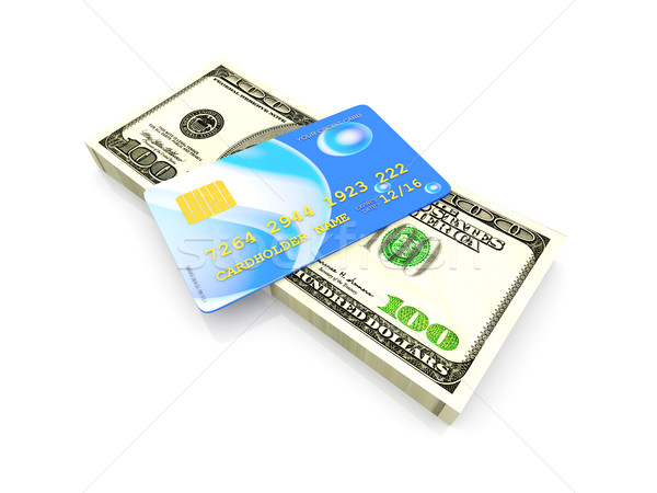 Credit Card and Cash Stock photo © Spectral