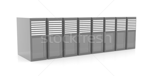 19inch Server towers   Stock photo © Spectral