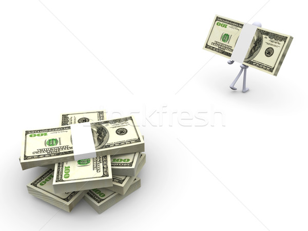 Pick up your cash		 Stock photo © Spectral