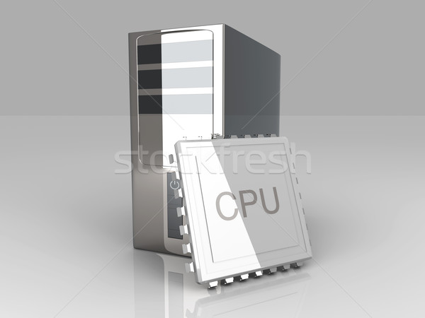 Desktop CPU Stock photo © Spectral