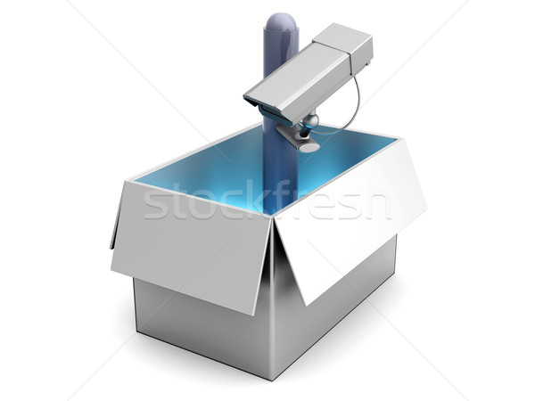 Surveillance out of the Box Stock photo © Spectral