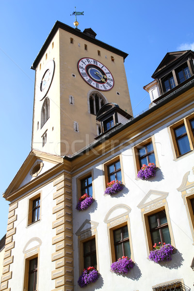 Historic building in Regensburg Stock photo © Spectral