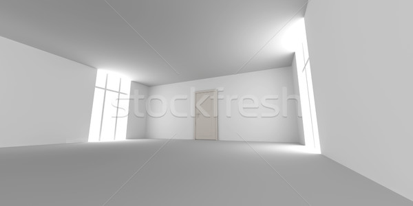 Door in a empty room	 Stock photo © Spectral