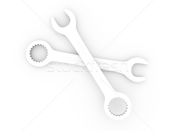 Stock photo: Wrenches		